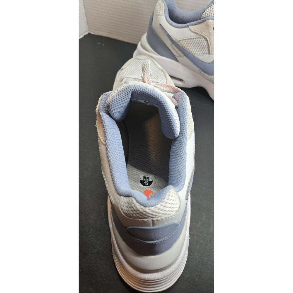 RARE size 15 Nike Air Max Fusion Pure Platinum Indigo Fog White CJ1670-003 Men - Picture 5 of 12